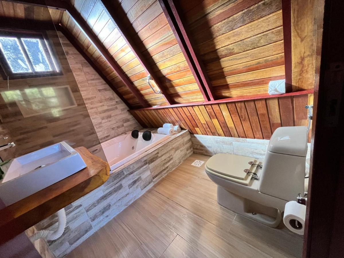 Villa Vintage Campos - Piscina E Opcoes De Suites Com Hidromassagem Кампус-ду-Жордау Экстерьер фото